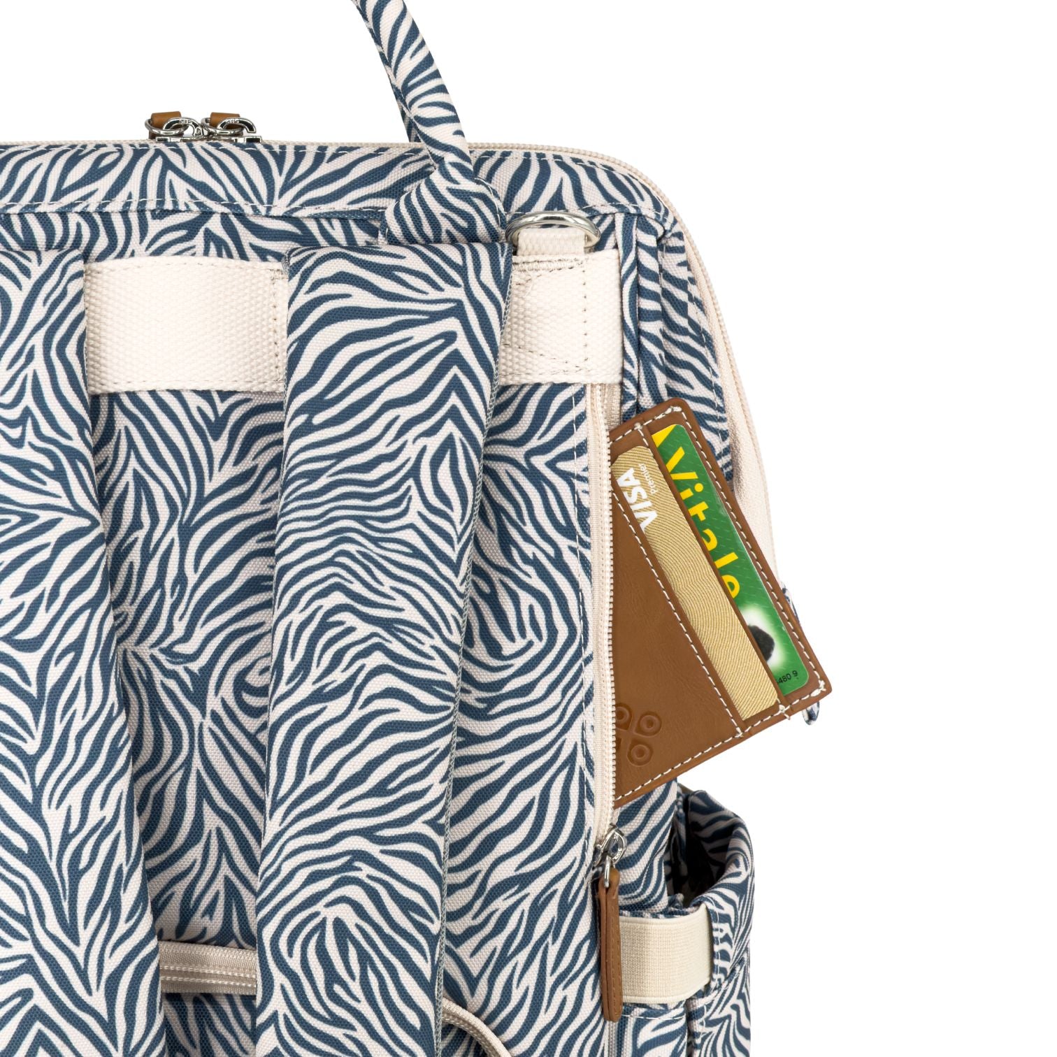 Sac à dos à langer Richie - Zebra