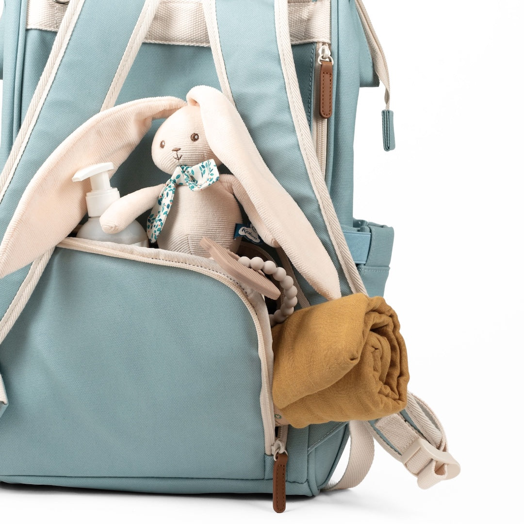 Sac à dos à langer Richie - Sauge