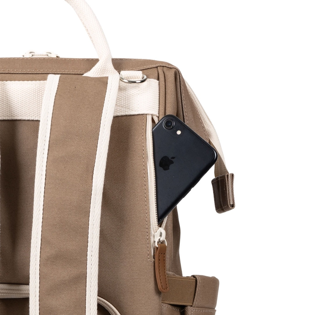 Sac à dos à langer Richie - Noisette