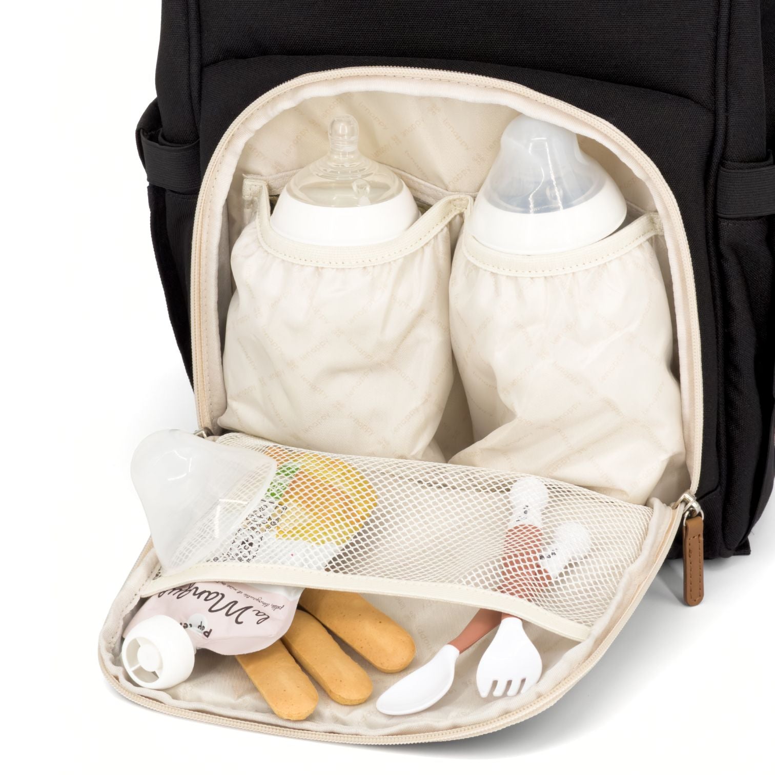 Sac à dos à langer Richie - Basalte