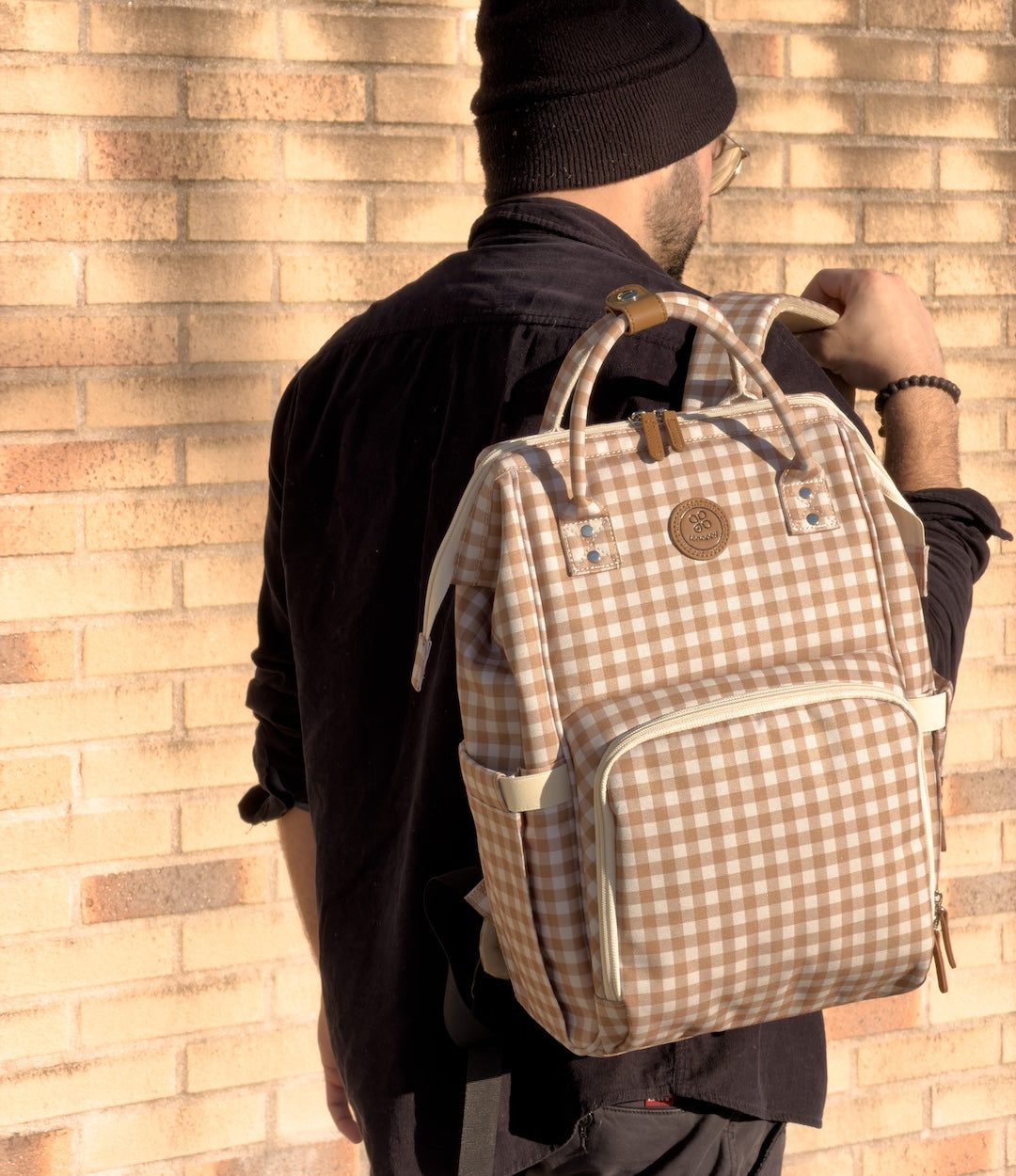 Sac à dos à langer Richie - Vichy