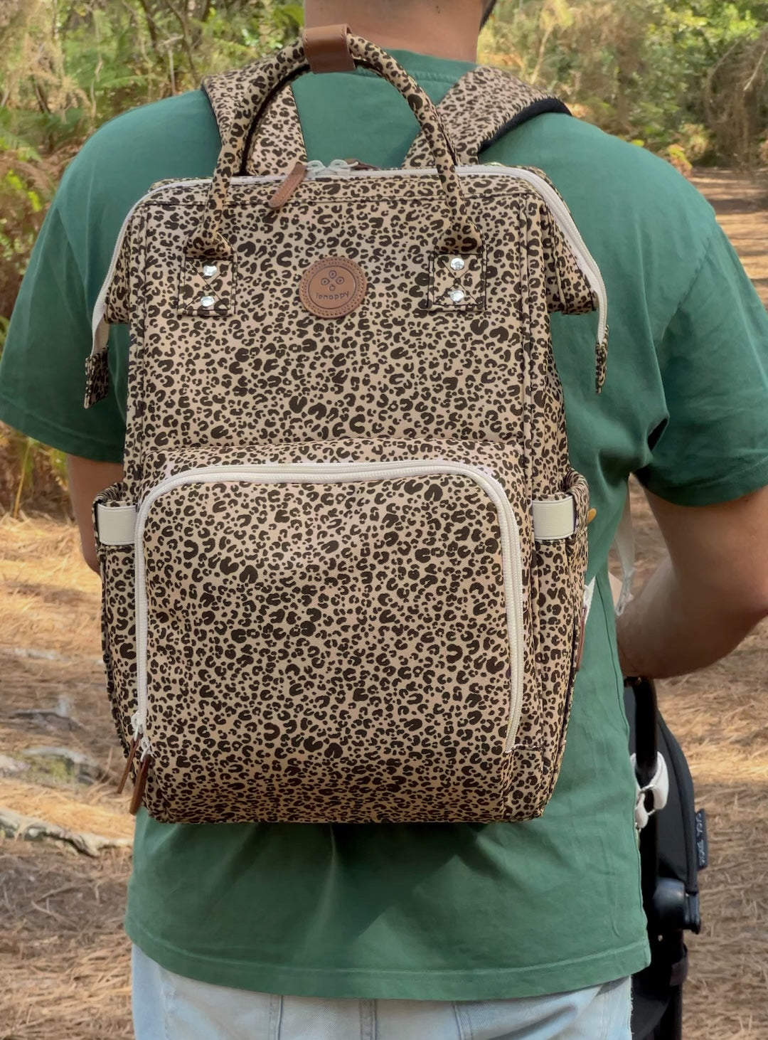 Sac à dos à langer Richie - Léopard