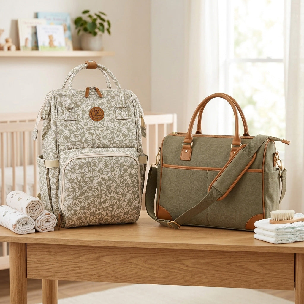 Sac à langer ou sac à dos à langer: comment choisir selon votre mode de vie