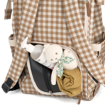 Sac à dos à langer Richie - Vichy