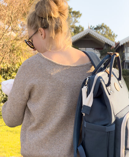 Sac à dos à langer Richie - Lagune