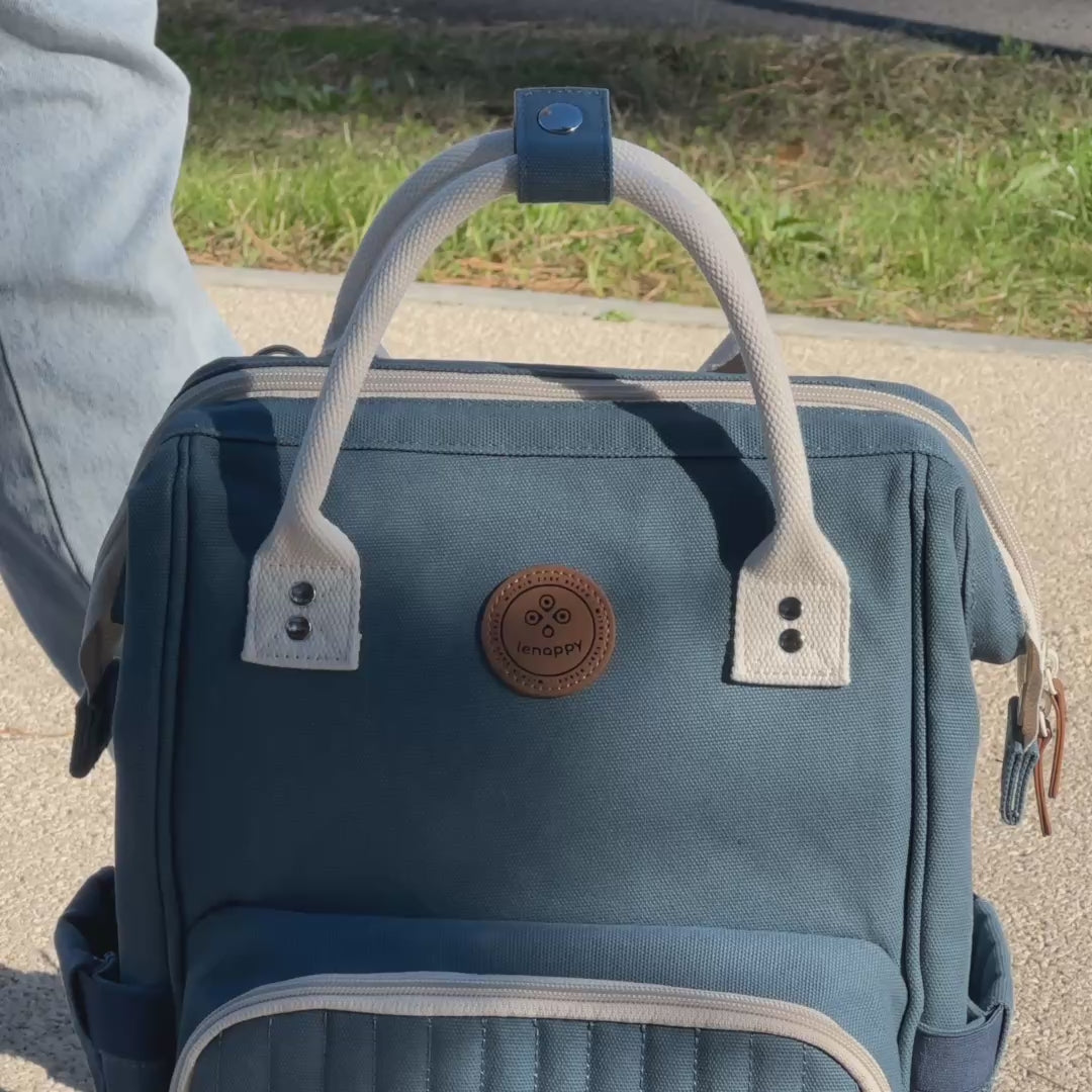 Richie Wickeltasche Rucksack - Heidelbeere